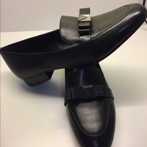 Michael michael Kors Black penny loafers  size 8